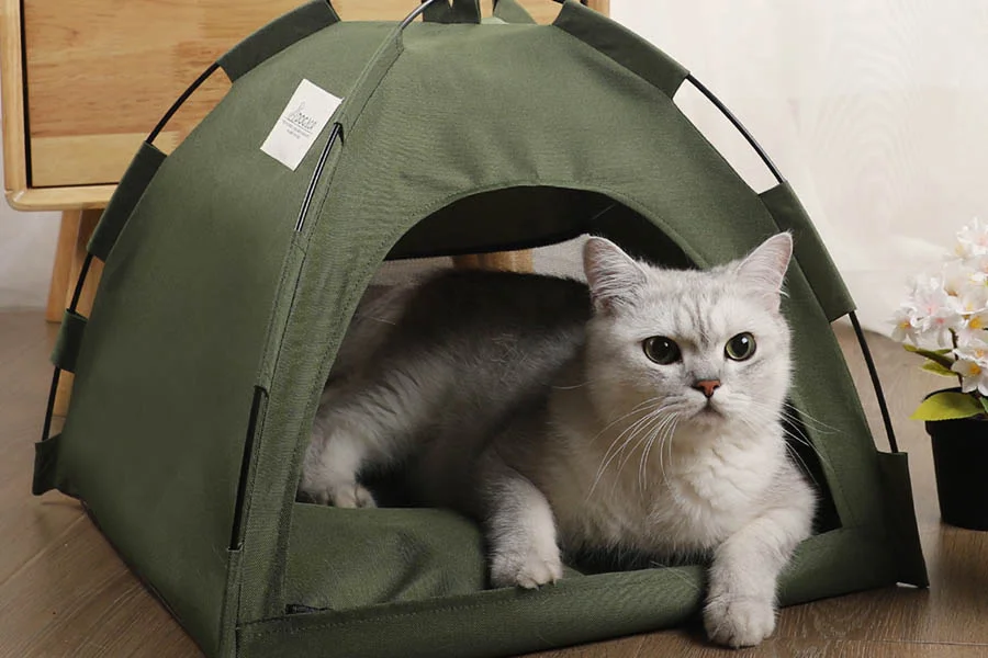 Cat Tent Bed with Cushion