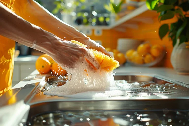 Food Shaped Dishwashing Sponges